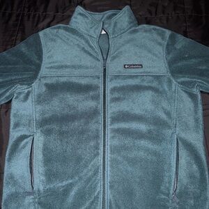 Columbia Men's Green Fleece Jacket